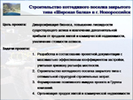 Слайд. Коттеджный поселок Широкая балка
