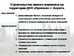 Слайд. Микрорайон г. Алушта